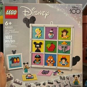 Disney 100 Collection 100 Years of Disney Animation Icons #43221 NIB (sealed)